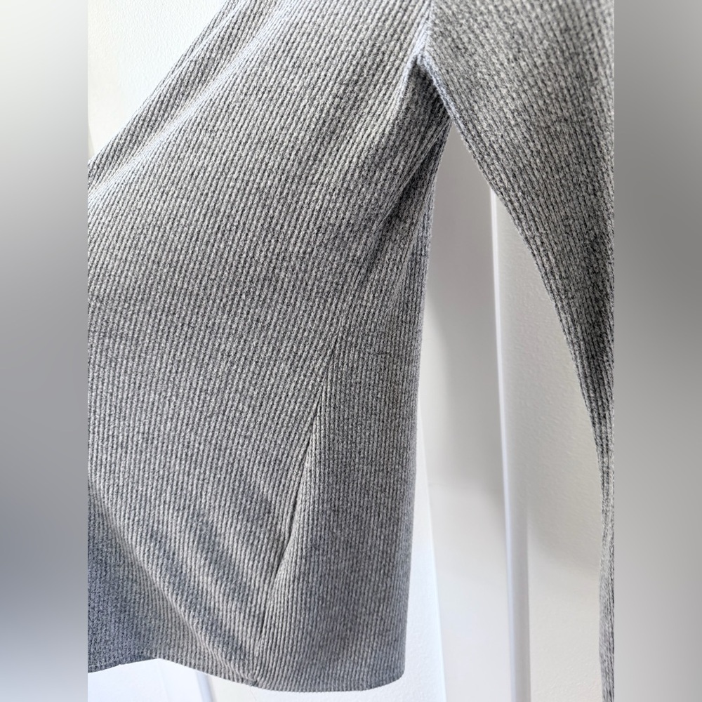 Pinkblush Gray Mock Neck Sweater - Picture 5 of 5